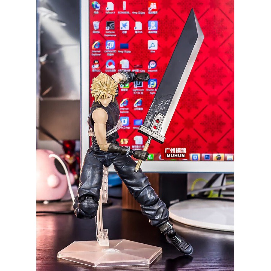 Mô hình đồ chơi Cloud Final Fantasy 7 play art kai pak - FF7