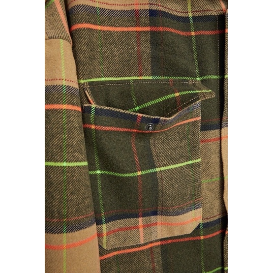 Áo Flannel nam, khoác kẻ sọc cho mùa Thu / Xuân, áo Flannel Nam sơ mi rời kiểu Âu và Mỹ