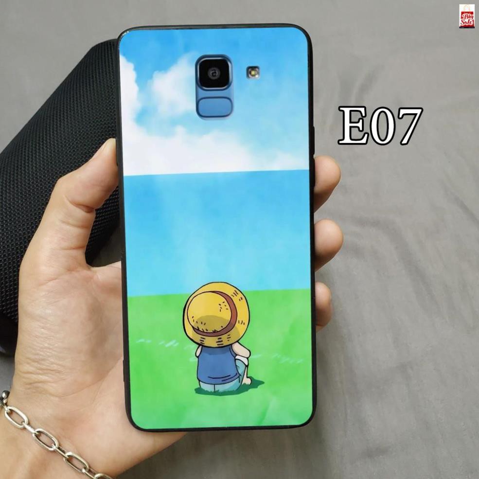 Ốp lưng Samsung A8 2018 ❤️ FREESHIP ❤️ in hình Baymax Pikachu Doremon Shin Vô Diện Flame Luffy đẹp