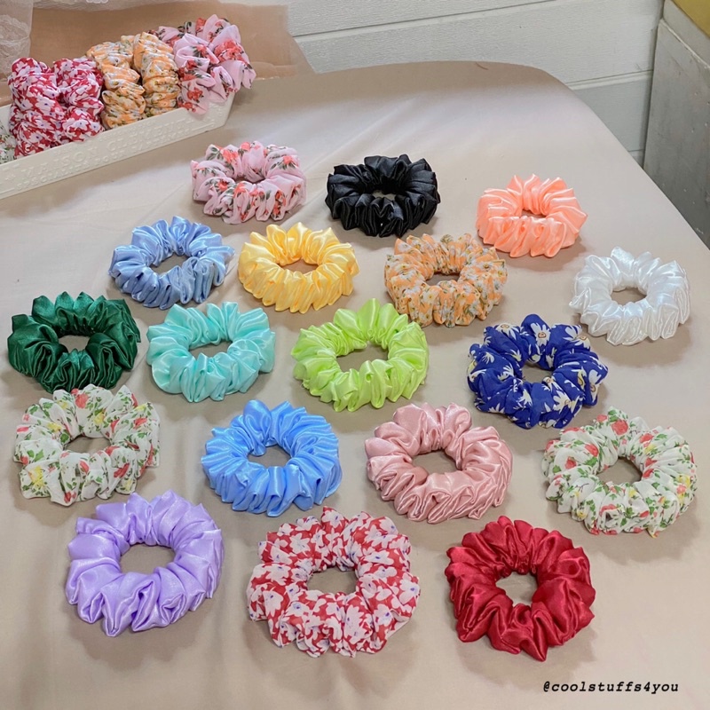 Đồ buộc tóc scrunchies minisize nhiều màu mới✨