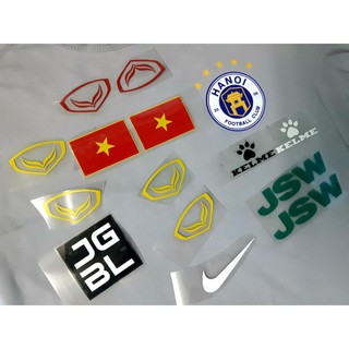 [Logo bóng đá- logo câu lạc bộ] Sticker Patch logo- decal clb cao cấp