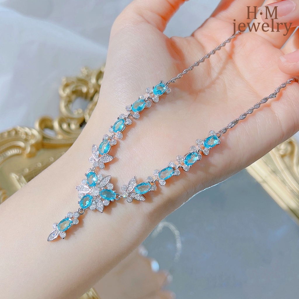 Vòng cổ Mặt Bướm Đính Đá Sang Trọng