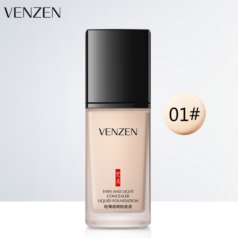 Kem nền BB cream Venzen dạng lỏng che khuyết điểm kiềm dầu chống nước kháng mồ hôi | BigBuy360 - bigbuy360.vn