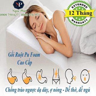 Gối Chống Trào Ngược Dạ Dày HARU 60x60x26cm Giảm Ợ Nóng, Viêm Họng - BH 12 Tháng NGỌC PHÁT