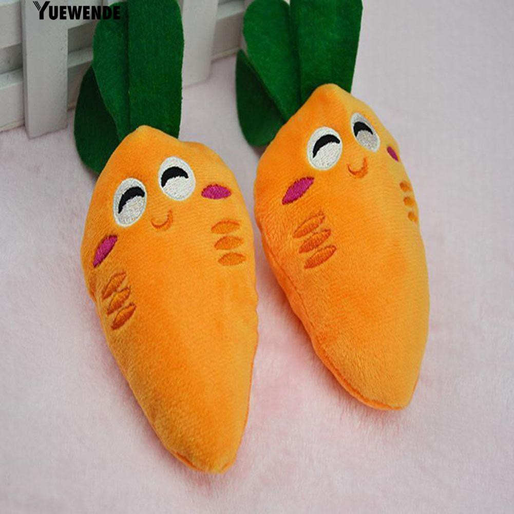 Đồ chơi nhồi bông hình cà rốt cho thú cưng