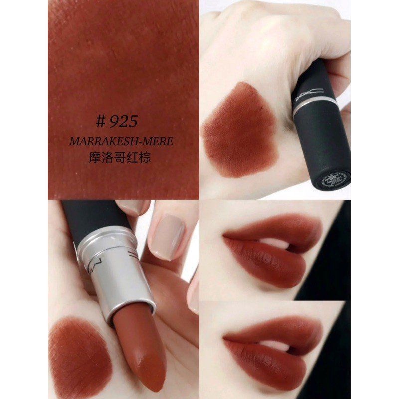 Son Thỏi Mac Kiss Powder Lipstick Mẫu Mới 3g