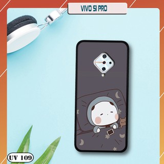 Ốp lưng điện thoại Vivo S1 Pro  - lưng nhám viền dẻo