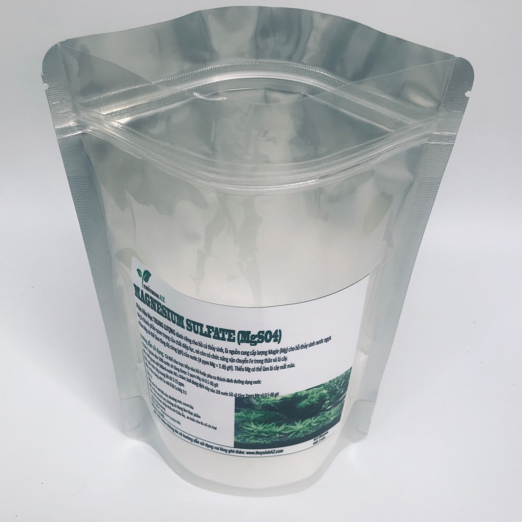 Phân hóa học MgSO4 MAGNESIUM SULFATE 500 gram