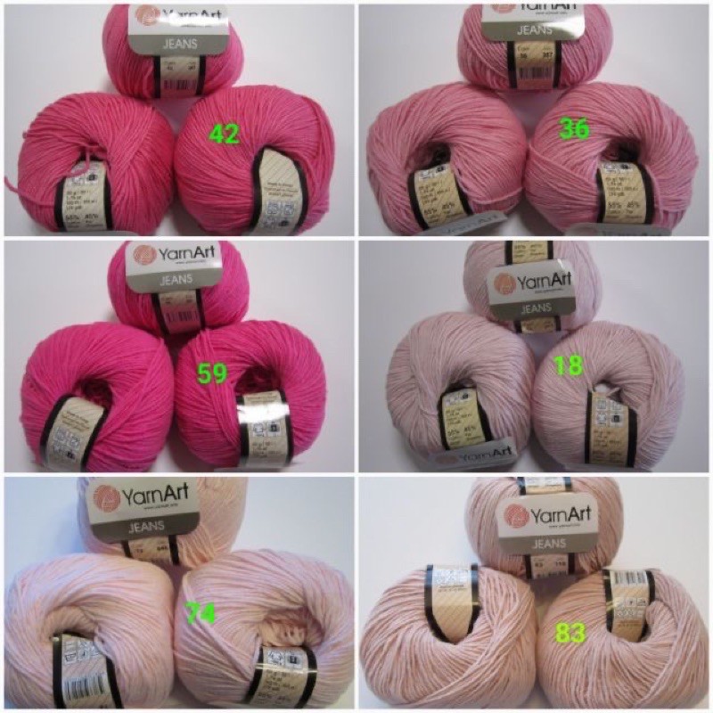 Len Jeans Art cuộn 50gr