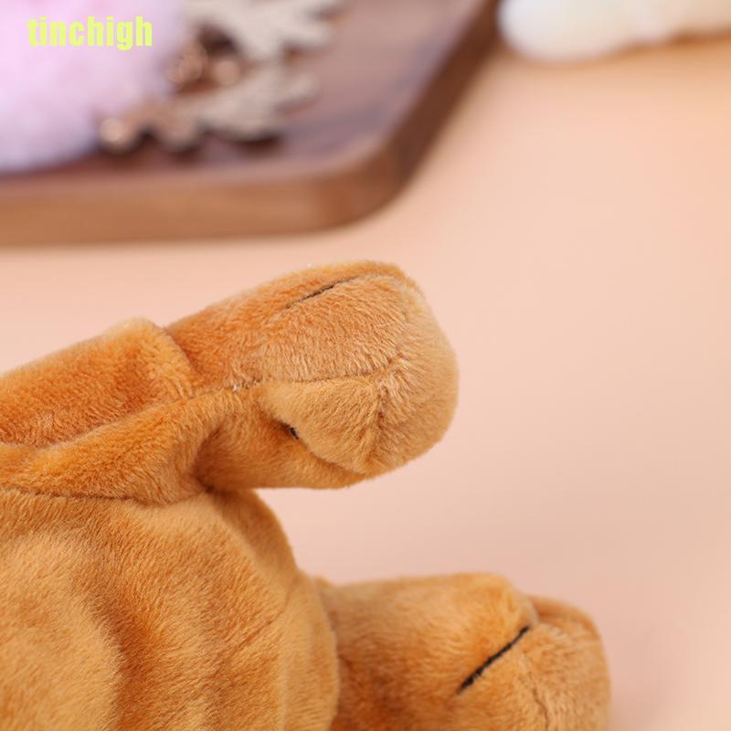 Túi đựng bút hình chú chó bằng nhung dễ thương tiện lợi