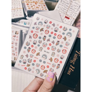 sticker dán móng m(10Tặng1)
