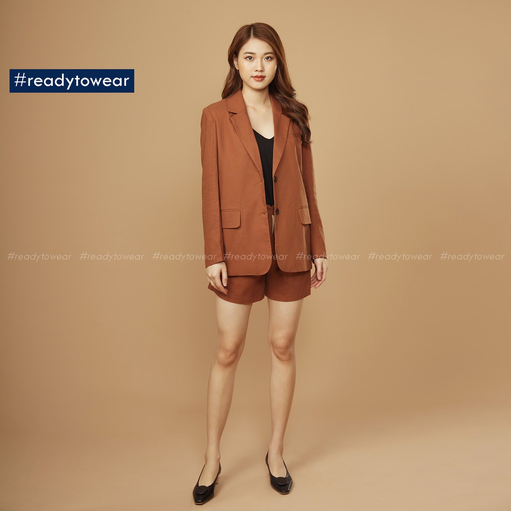 Quần sooc nữ cạp cao - short nữ linen - quần sóc vải đũi nhiều màu SH01 | BigBuy360 - bigbuy360.vn