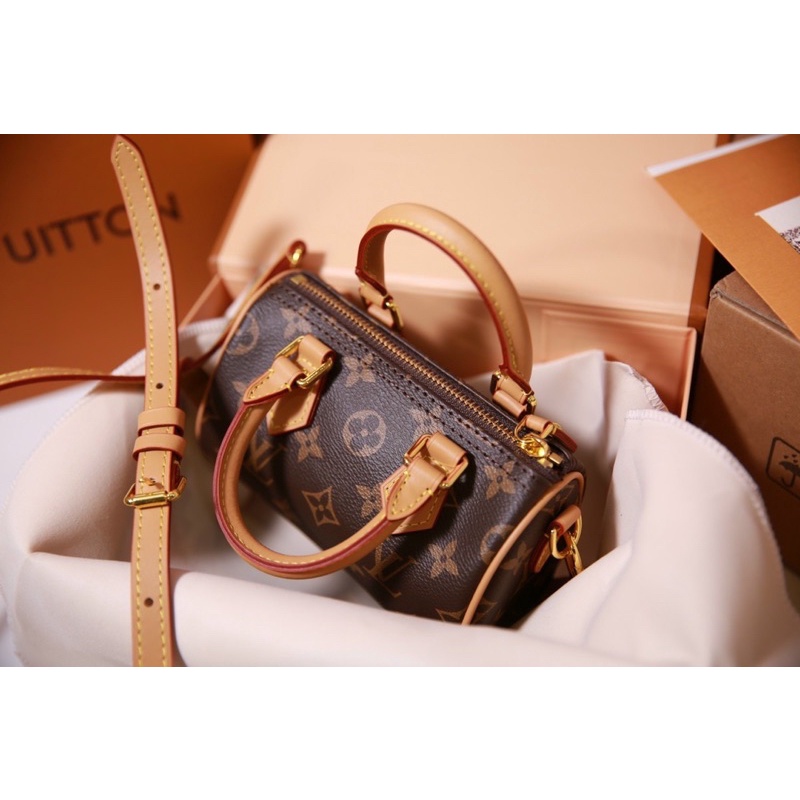 Túi trống LV mini Speedy nano super