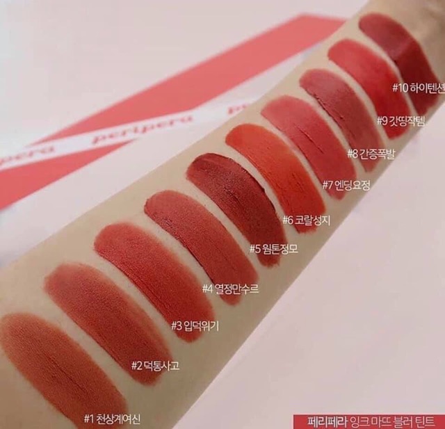 Son ink Velvet Mẫu Mới 2019