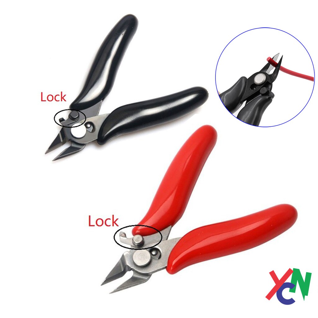 Kìm cắt dây điện cắt chân linh kiện điện tử đa năng mini siêu tiện lợi