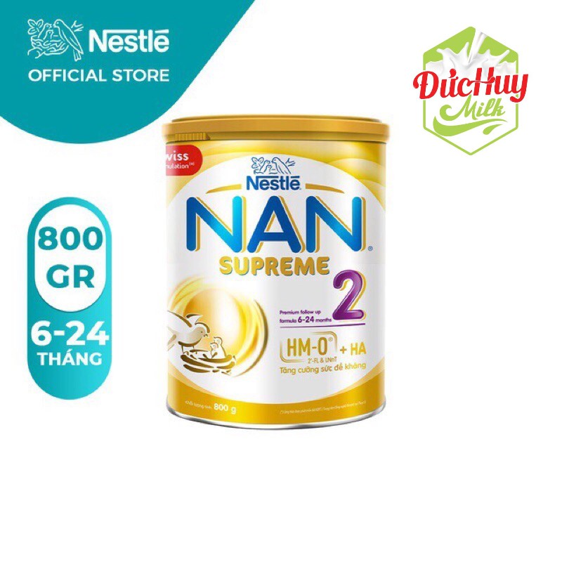 Sữa bột Netsle Nan SUPREME 2 800g_Duchuymilk