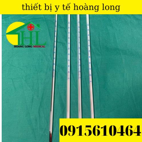 Nhiệt Kế Thủy Ngân 200 Độ - Cây Đo Nhiệt Độ Nước