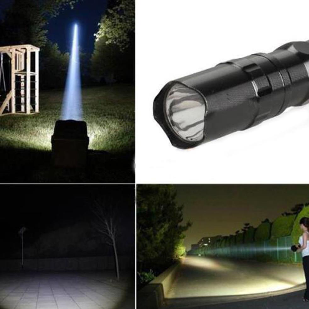 Đèn pin mini được làm bằng hợp kim nhôm đa năng chống nước (KHÔNG HỘP)