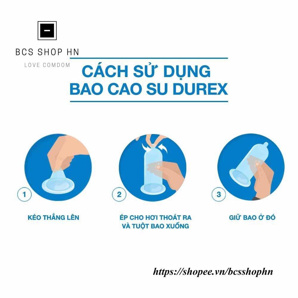 Bao cao su durex performa kéo dài cuộc yêu chống xuất tinh sớm hộp 12c