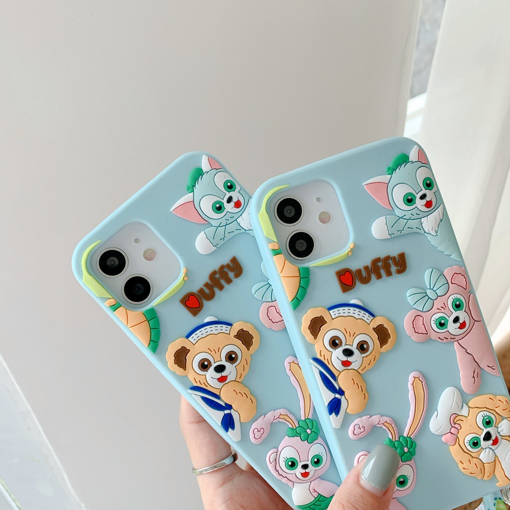 Ốp điện thoại silicon mềm hình hoạt hình 3D thích hợp cho Iphone 12 Pro Max 11 Pro Max Xs Max Xr X 7 8 Plus 6 6s Plus