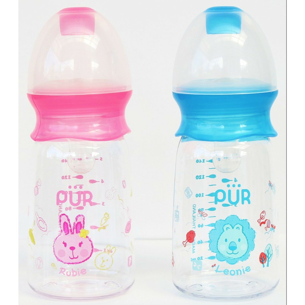 Bình sữa Pur cổ thường Classy 140ml