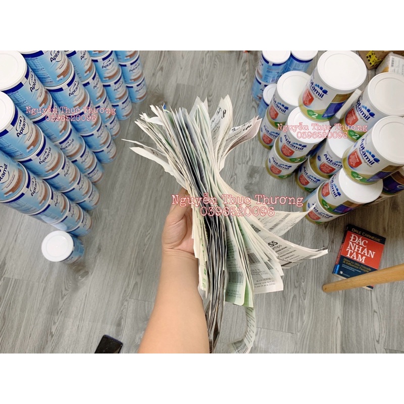 Sữa Aptamil Aller Prosyneo dành cho bé dị ứng đạm bò lon 900gr chuẩn bay air đủ bill