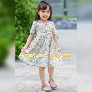 Váy xoè bèo hoa baby cho bé gái