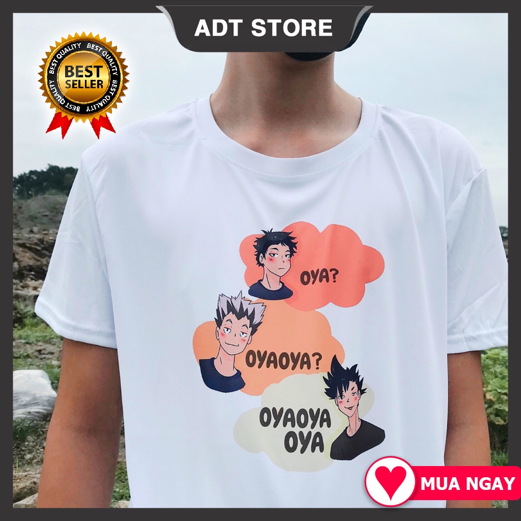 HOT🔥 Áo Phông Anime Haikyuu Oya Oya Oya Manga mẫu mới cực chât độc đẹp giá rẻ