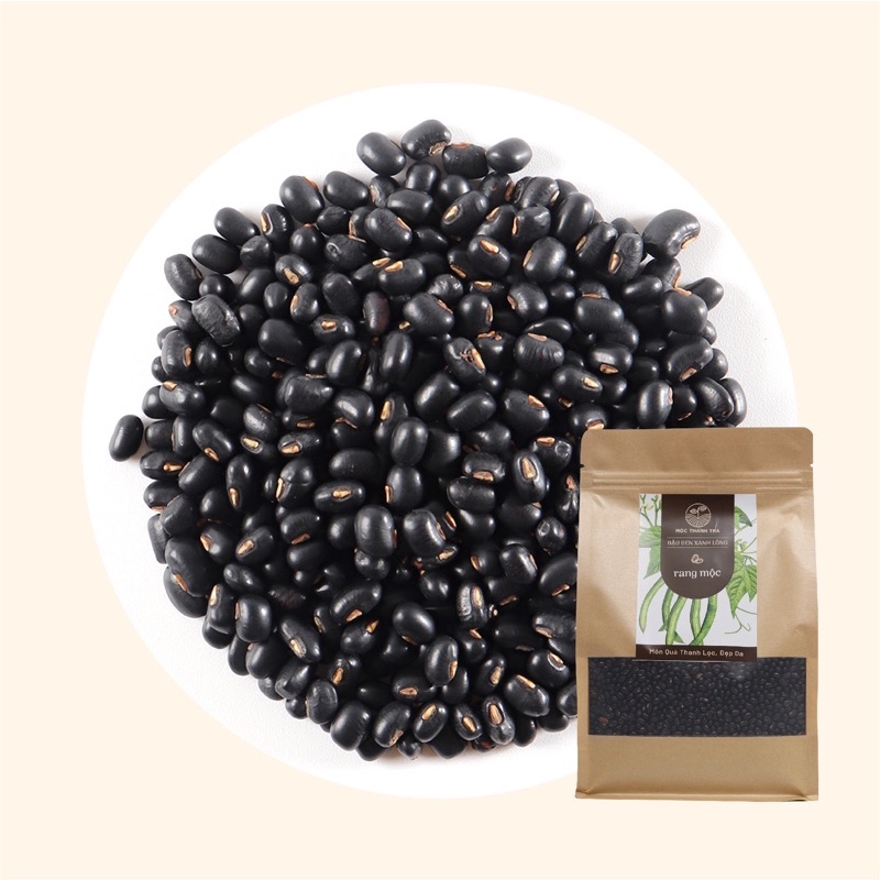 [TẶNG MUỖNG].COMBO 2 Hũ 600G Đậu đen xanh lòng rang mộc chuẩn vị Mộc Thanh Trà - Hỗ trợ thanh lọc, giảm nóng trong