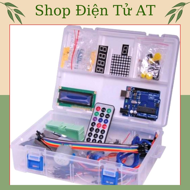 Bộ Kít Học Tập Arduino UNO R3 Cơ Bản💦Kit Phát Triển Trí Tuệ💦Bộ Kit Học Tập Cơ Bản