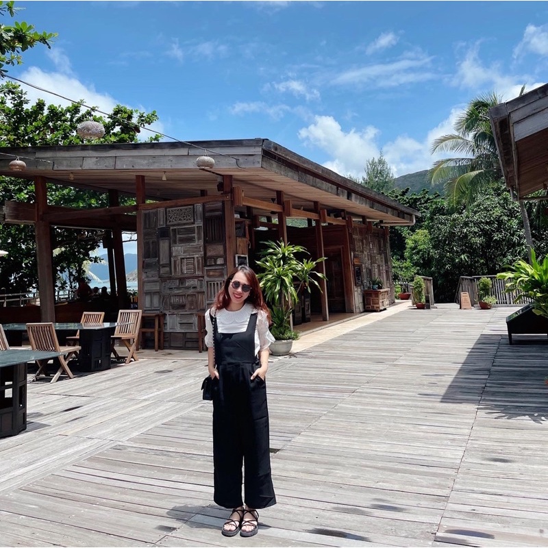 (HÀNG SẴN SHIP) Giày (dép) sandal dây đi biển, giày xăng-đan đế bằng 3 phân xinh xắn style Hàn Quốc