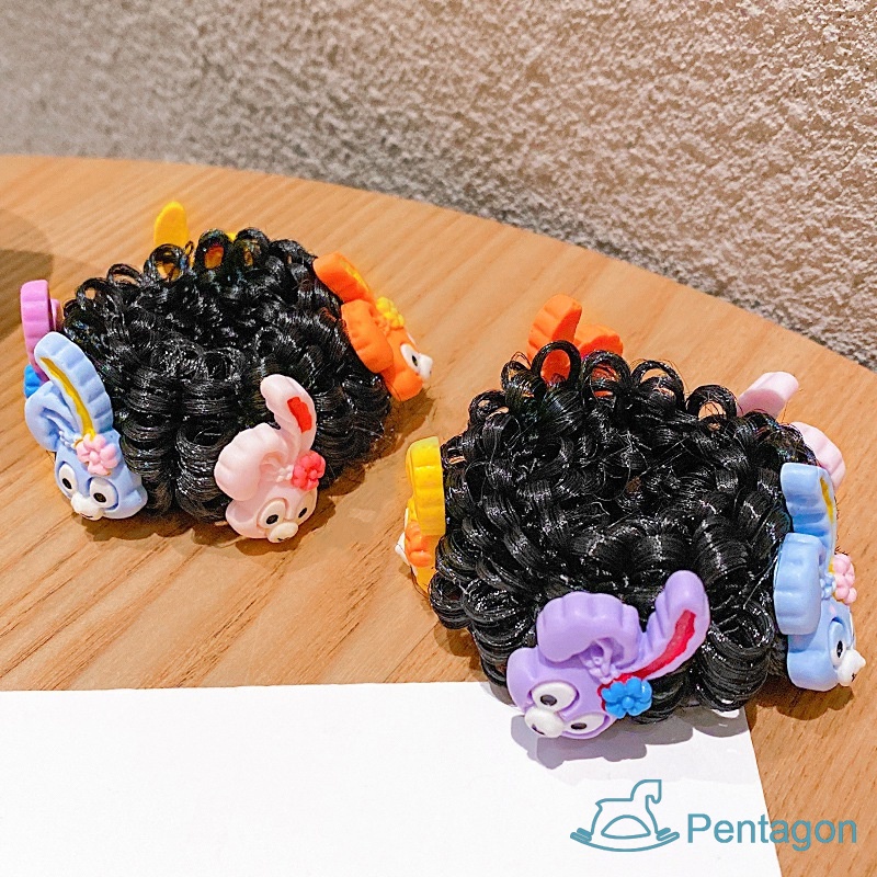 Dây Buộc Tóc Đính Hoa Xinh Xắn Cho Bé Gái