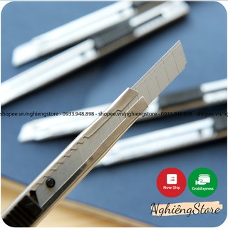 DAO RỌC, DỌC GIẤY VĂN PHÒNG BẰNG INOX MINI KHÔNG RỈ (DAO CÓ LƯỠI) XỊN