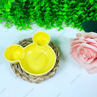 Bát sứ ăn dặm mini cho bé hình Mickey 60ml