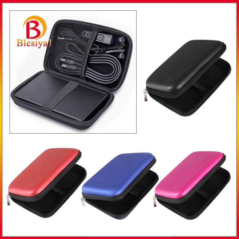 [BLESIYA1] USB External HDD Hard Drive Disk Hard Case Bag Carry Pouch Case Red
