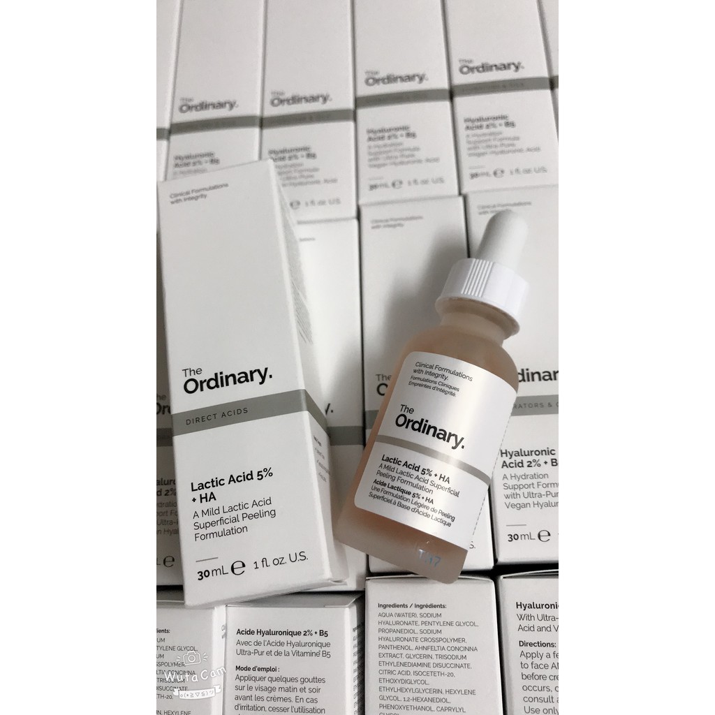 The Ordinary Lactic Acid 5% HA serum tẩy da chết hóa học, sáng da, đều màu da | BigBuy360 - bigbuy360.vn