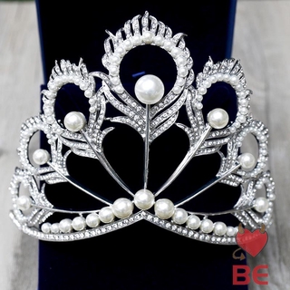 Vương miện YADORNOS bằng hợp kim đính đá lấp lánh sang trọng cho nữ