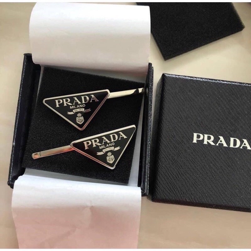 Set 2 kẹp tóc Pra. da xả lỗ 🍓