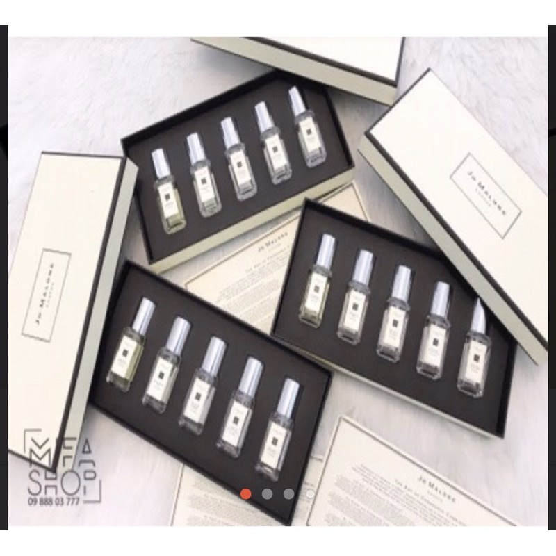 Sét Quà tặng nước hoa mini JoMaLone london 5 x9 ml