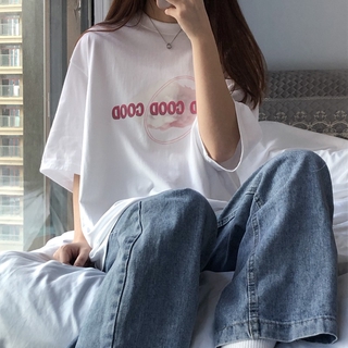 Áo thun tay lỡ form rộng unisex nam nữ TNC