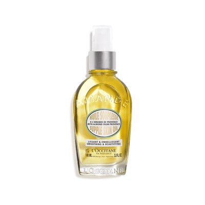 Tinh dầu hạnh nhân chống rạn, nâng cơ, dưỡng ẩm L'occitane Almond Supple Skin Oil 100ml