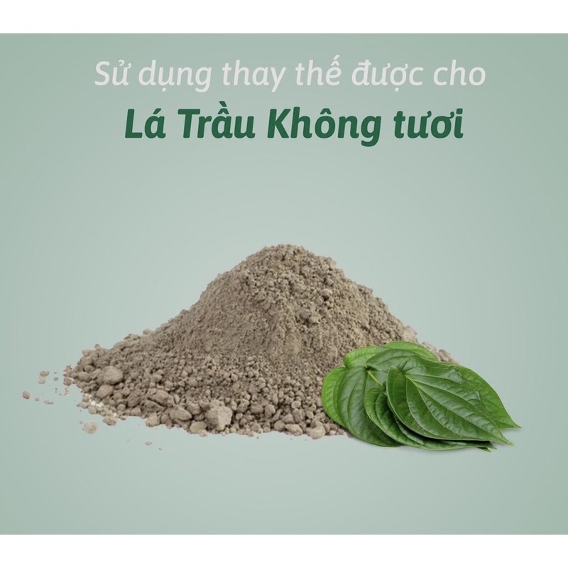 Bột Lá Trầu Không nguyên chất dạng túi lọc xông v. kín, khử mùi cơ thể, mờ thâm nám