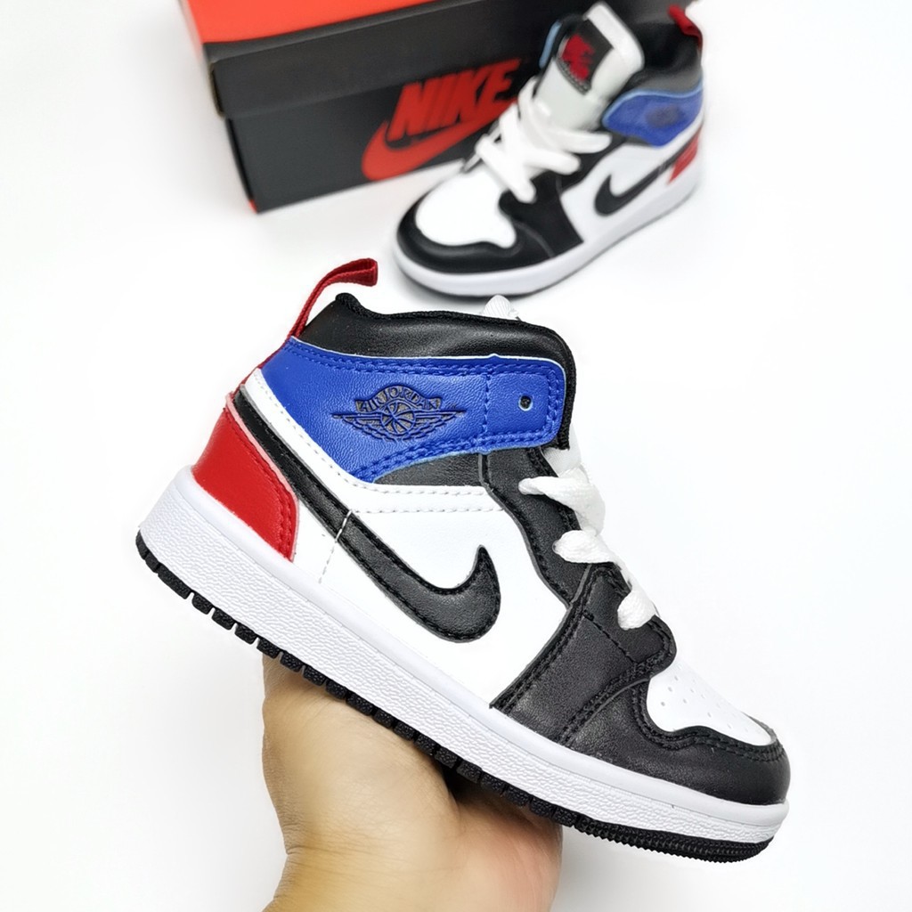 * Sẵn Sàng Cổ * Nike Air Jordan 1 Trẻ Em Bé Giày Authentic Cổ Điển AJ1 Cao OG “Shattered Backboard 3.0” Da Thường Giảng Viên Unisex Thể Thao Chạy Chàng Trai Cô Gái Giày Dép Giày Bóng Rổ