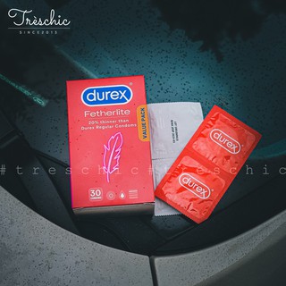 Bao cao su Durex Fetherlite siêu mỏng (30 cái)