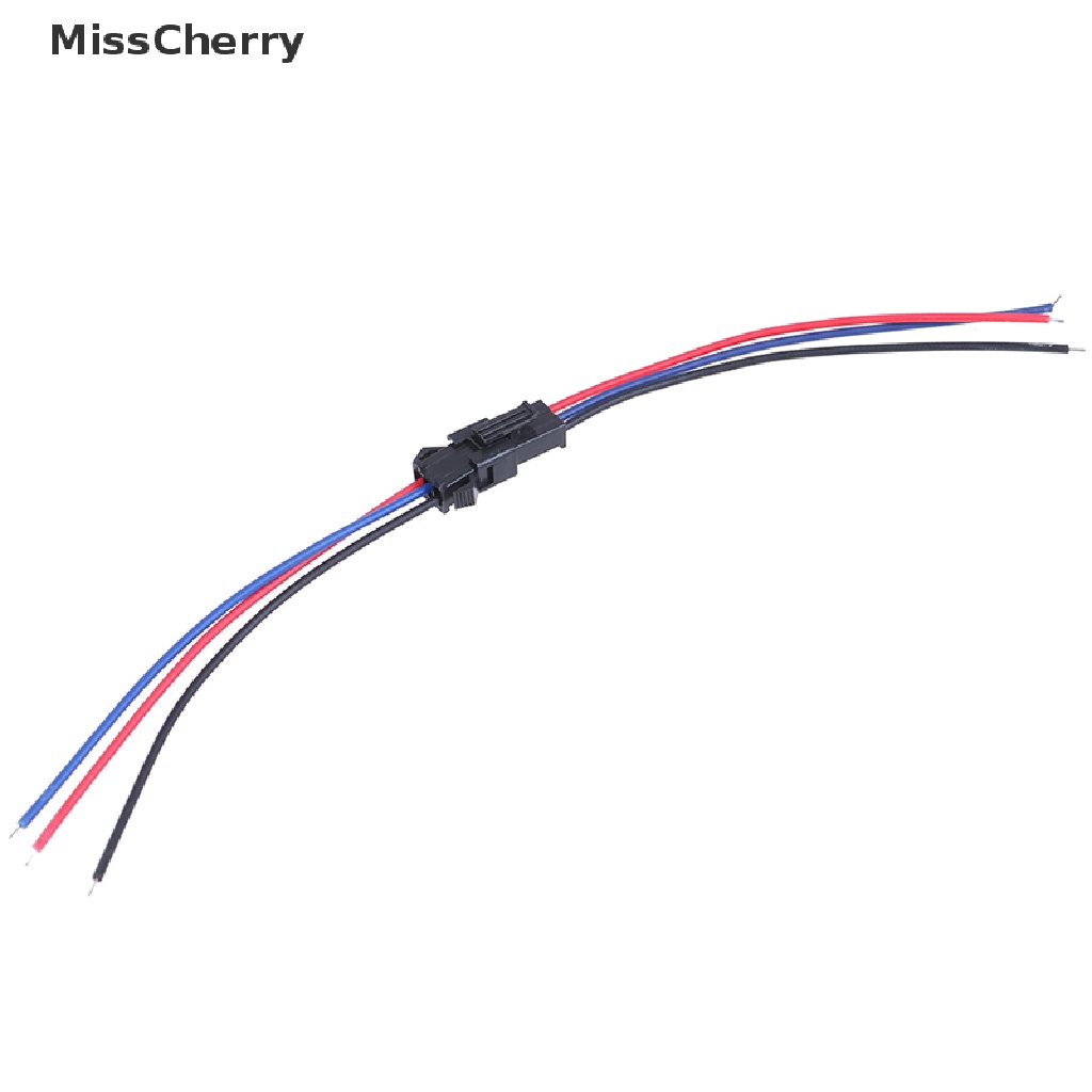 Bộ 5 Cặp Đầu Nối Dây Đèn LED 2Pin 4Pin SM 2Pin 20cm