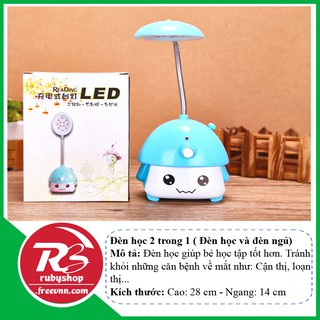 [XẢ HÀNG NGHỈ BÁN] Đèn học 2 trong 1