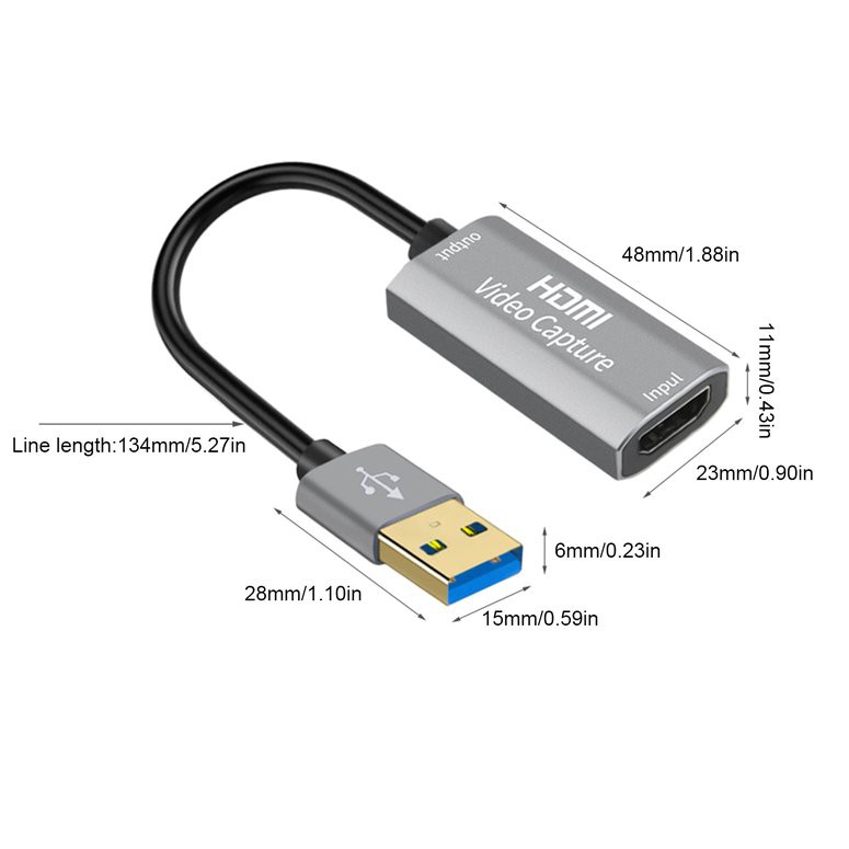 Hộp Chuyển Đổi Video Usb 3.0 1080p 60fps 4k Hdmi Cho Macbook | BigBuy360 - bigbuy360.vn