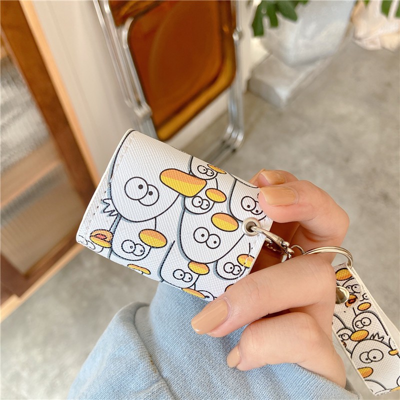 Vỏ bảo vệ hộp tai nghe không dây bằng TPU mềm hình hải âu có dây đeo cho iPhone AirPods Pro Airpods 1/2 | BigBuy360 - bigbuy360.vn