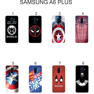 Ốp lưng Samsung A6 Plus dẻo in hình Siêu Anh Hùng M2