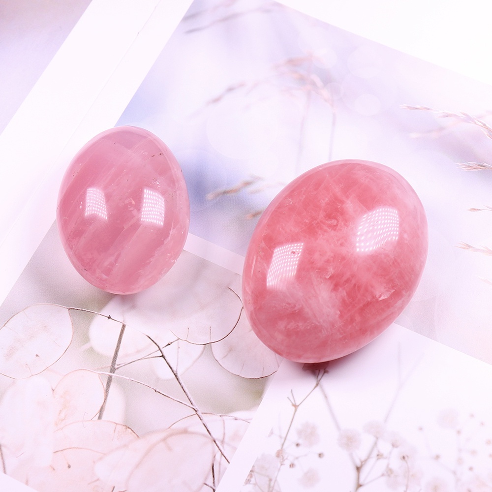 Đá Thanh Tẩy Tình Yêu Madagascar Rose Quartz 40-70 G DA49